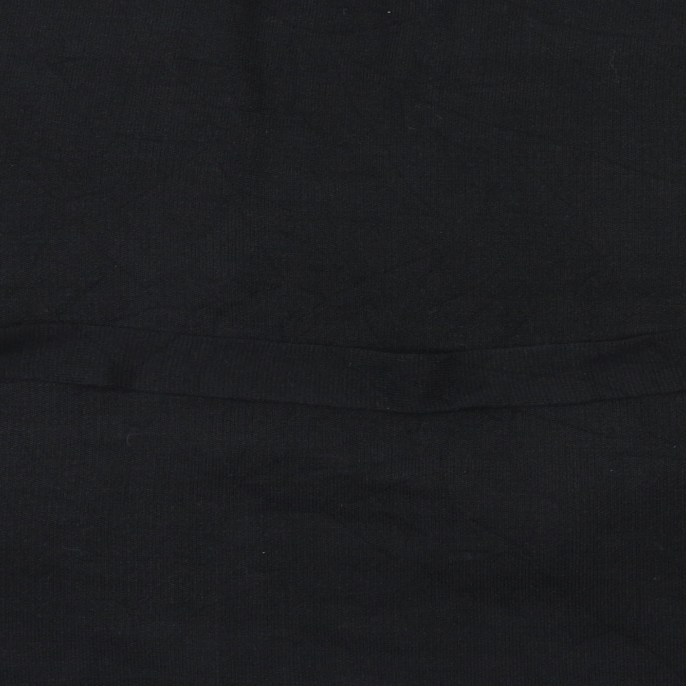 Debehams Womens Black Cardigan Jumper One Size