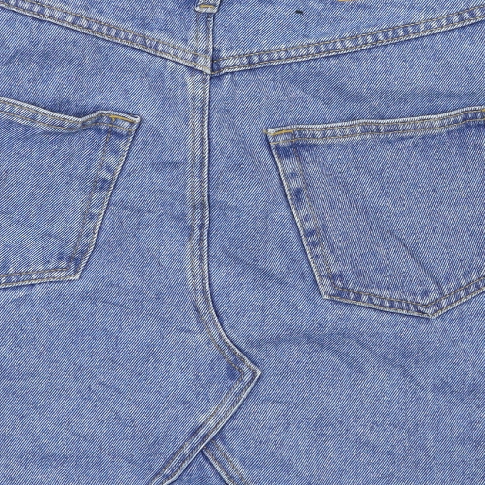 MONKL Womens Blue A-Line Skirt Size 40