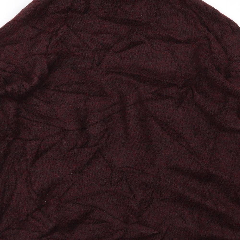 H&M Womens Red Knit Pullover Jumper Size M