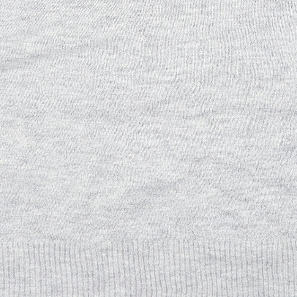 H&M Womens Grey Pullover Jumper Size 12