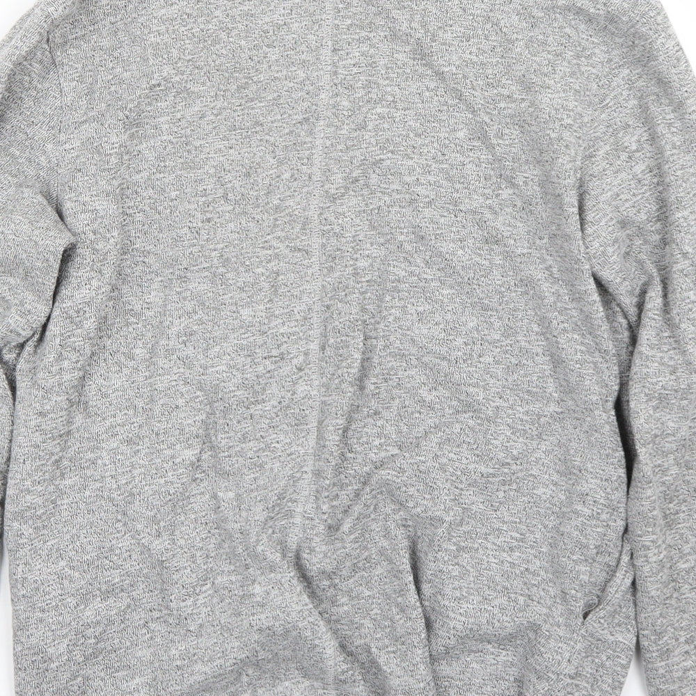 H&M Womens Grey Cardigan Jumper Size S