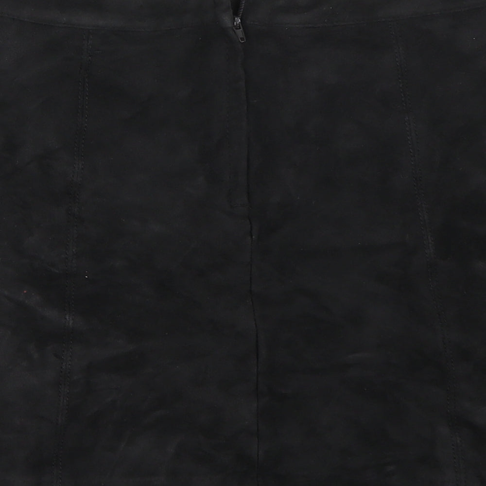 H&M Womens Black A-Line Skirt Size 8