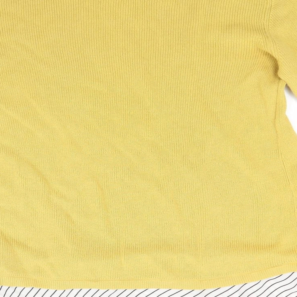 NEXT Womens Yellow Pullover Jumper Size 12