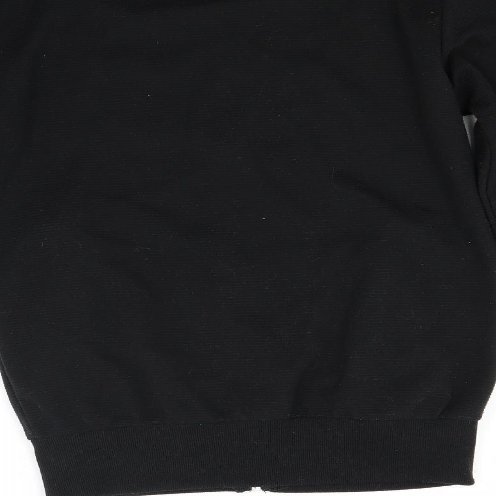 Cedarwood State Mens Black Full Zip Sweatshirt Size S