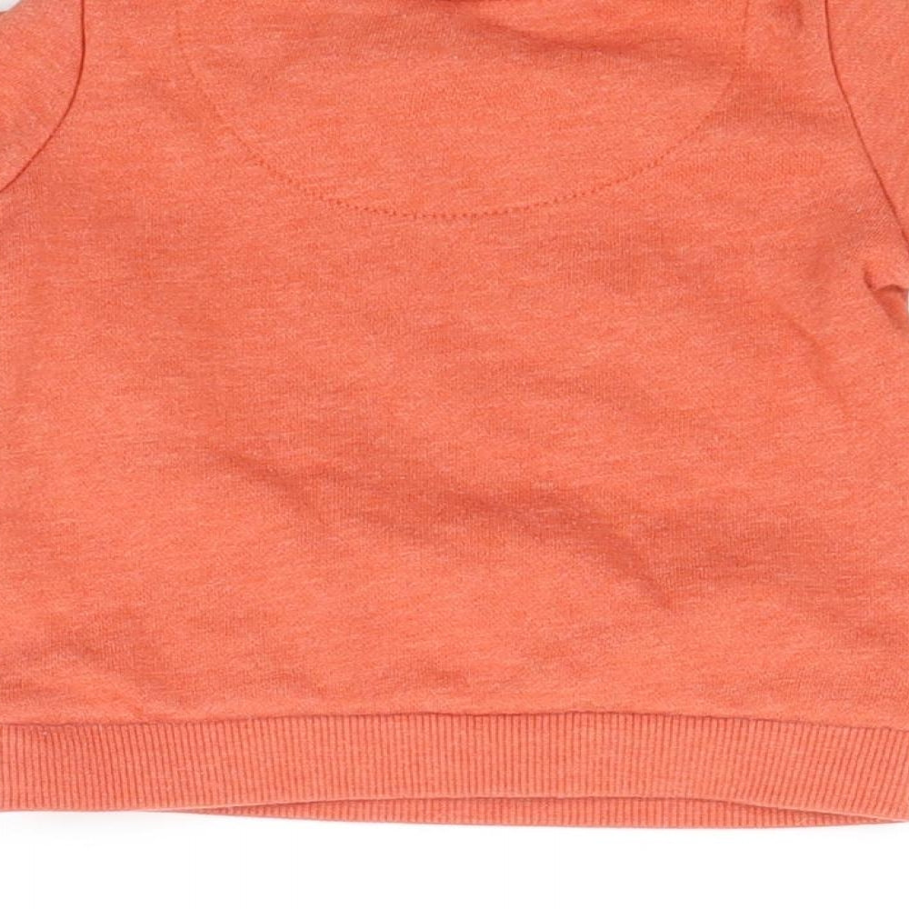 F&F Boys Orange Pullover Jumper Size 0-3 Months - Genius
