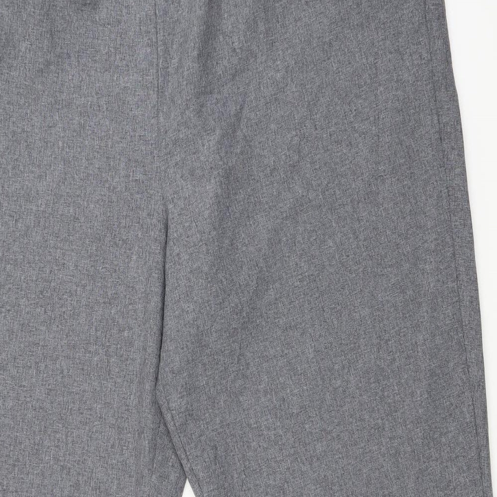 Bonmarché Womens Grey Trousers Size 22 L27 in