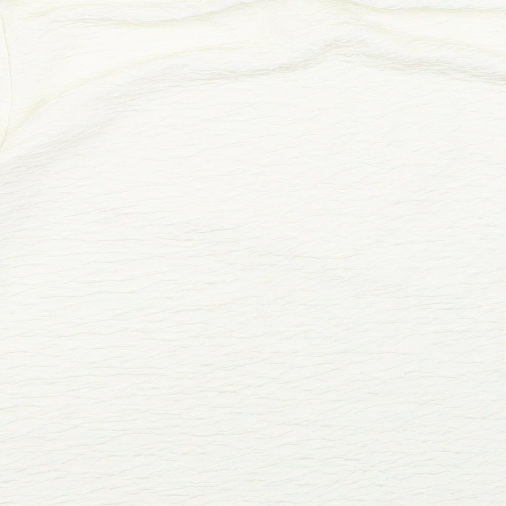 Klass Womens White Basic T-Shirt Size XL