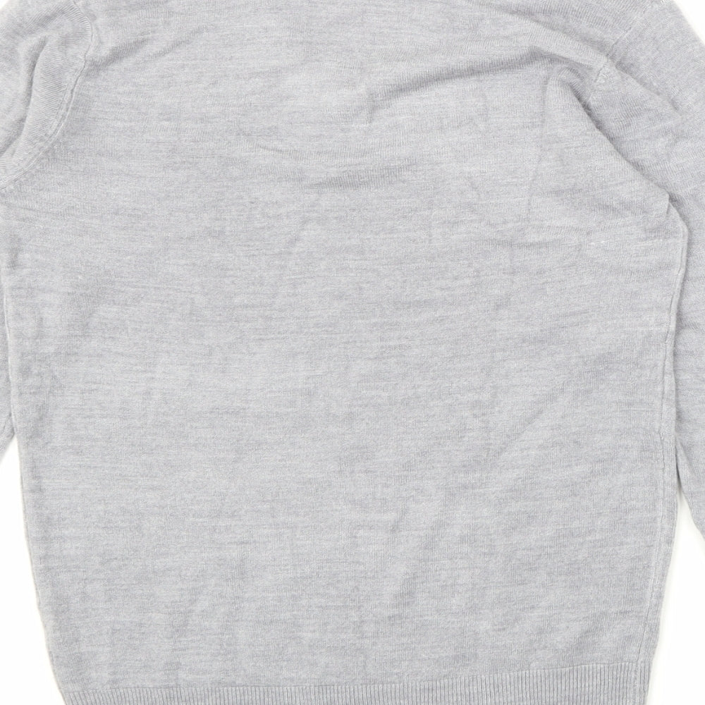 Cedarwood State Mens Grey Pullover Sweatshirt Size XS