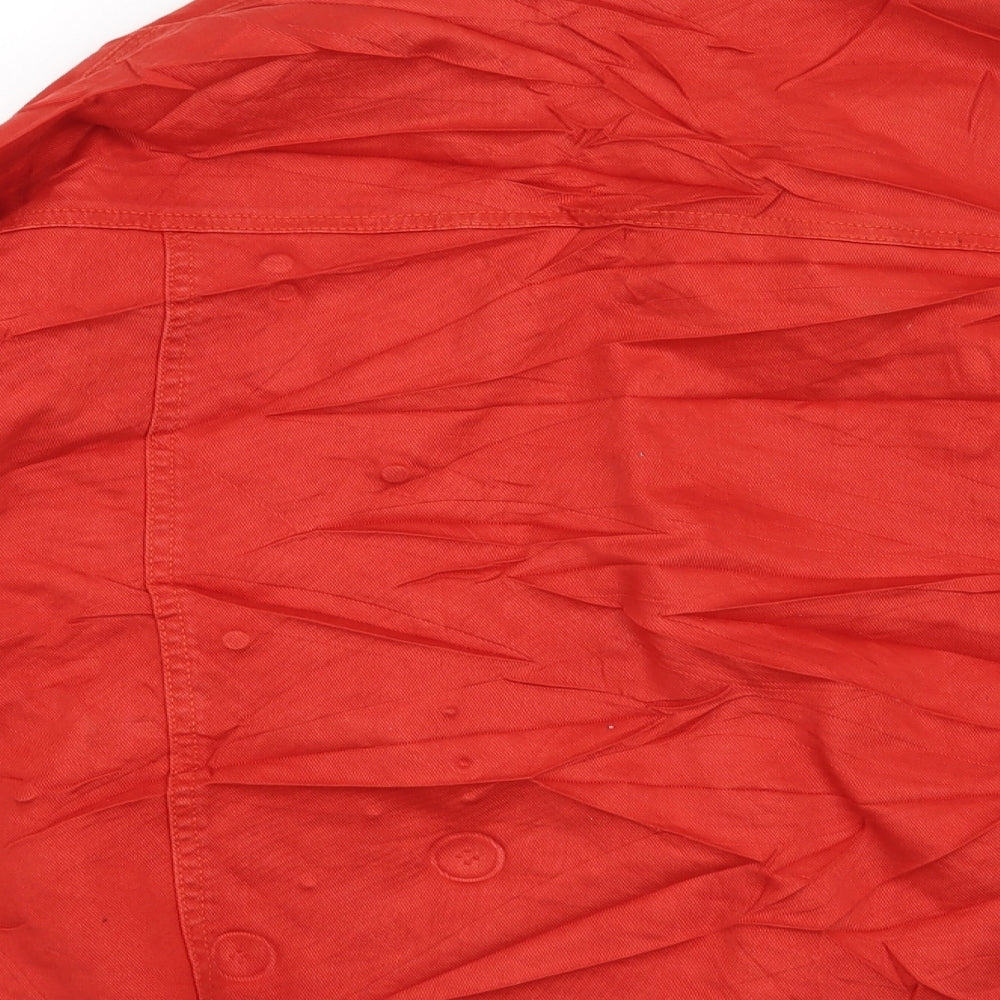 Noisy May Womens Red Jacket Size M