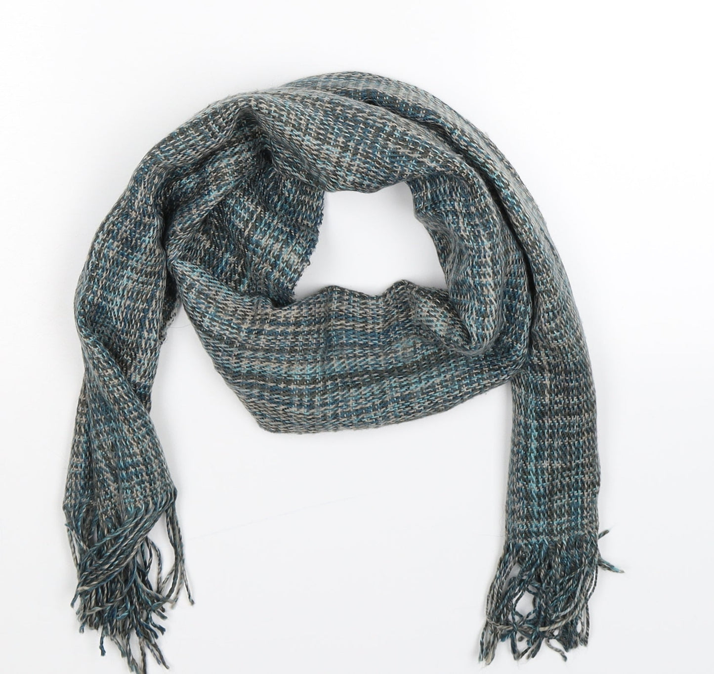 Preworn Unisex Multicoloured Knit Scarf