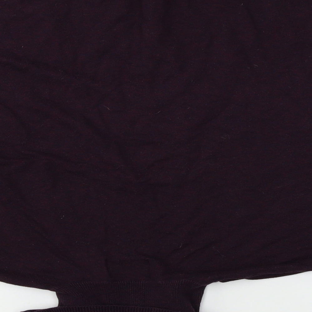Topman Mens Purple Pullover Jumper Size M