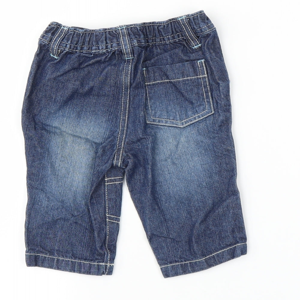 F&F Baby Blue Jogger Jeans Size 3-6 Months