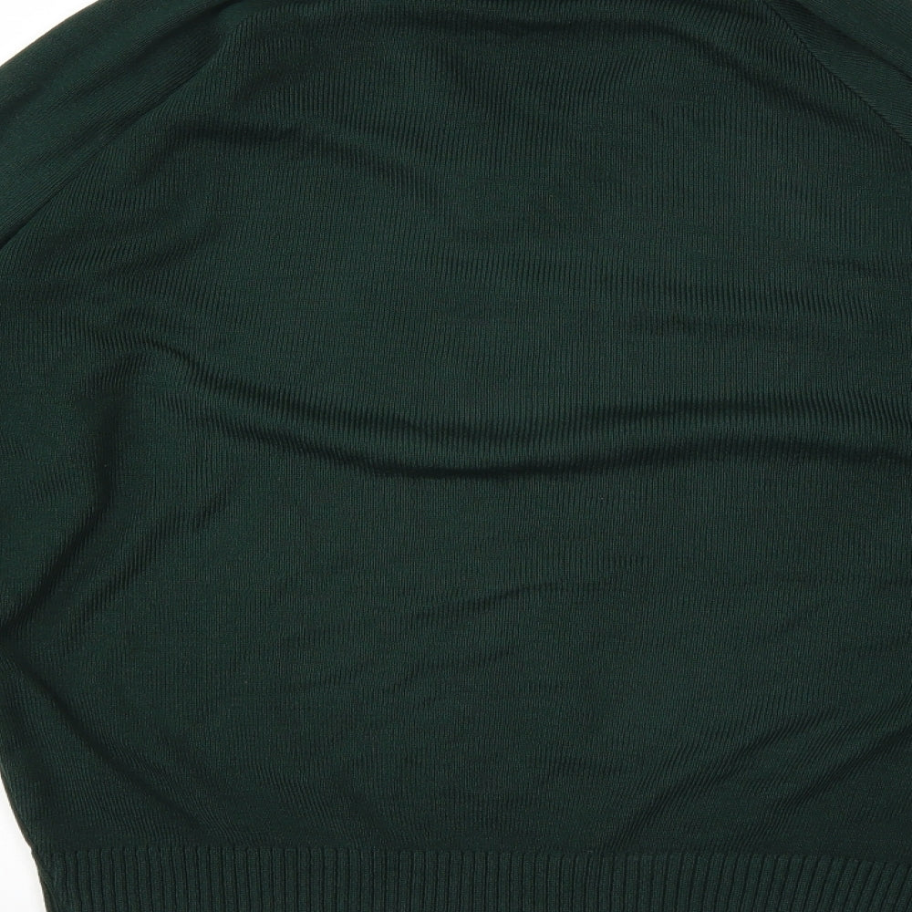 Michael Sehgal Mens Green Pullover Jumper Size S