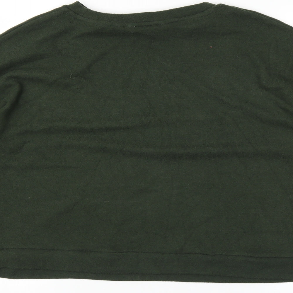 Dorothy Perkins Womens Green Pullover Jumper Size 14