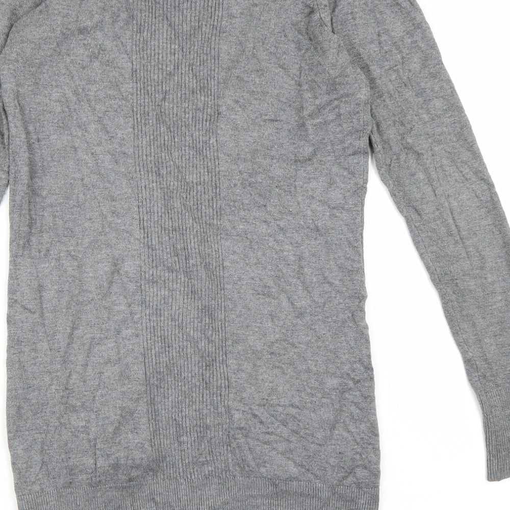 George Womens Grey Cardigan Jumper Size 8