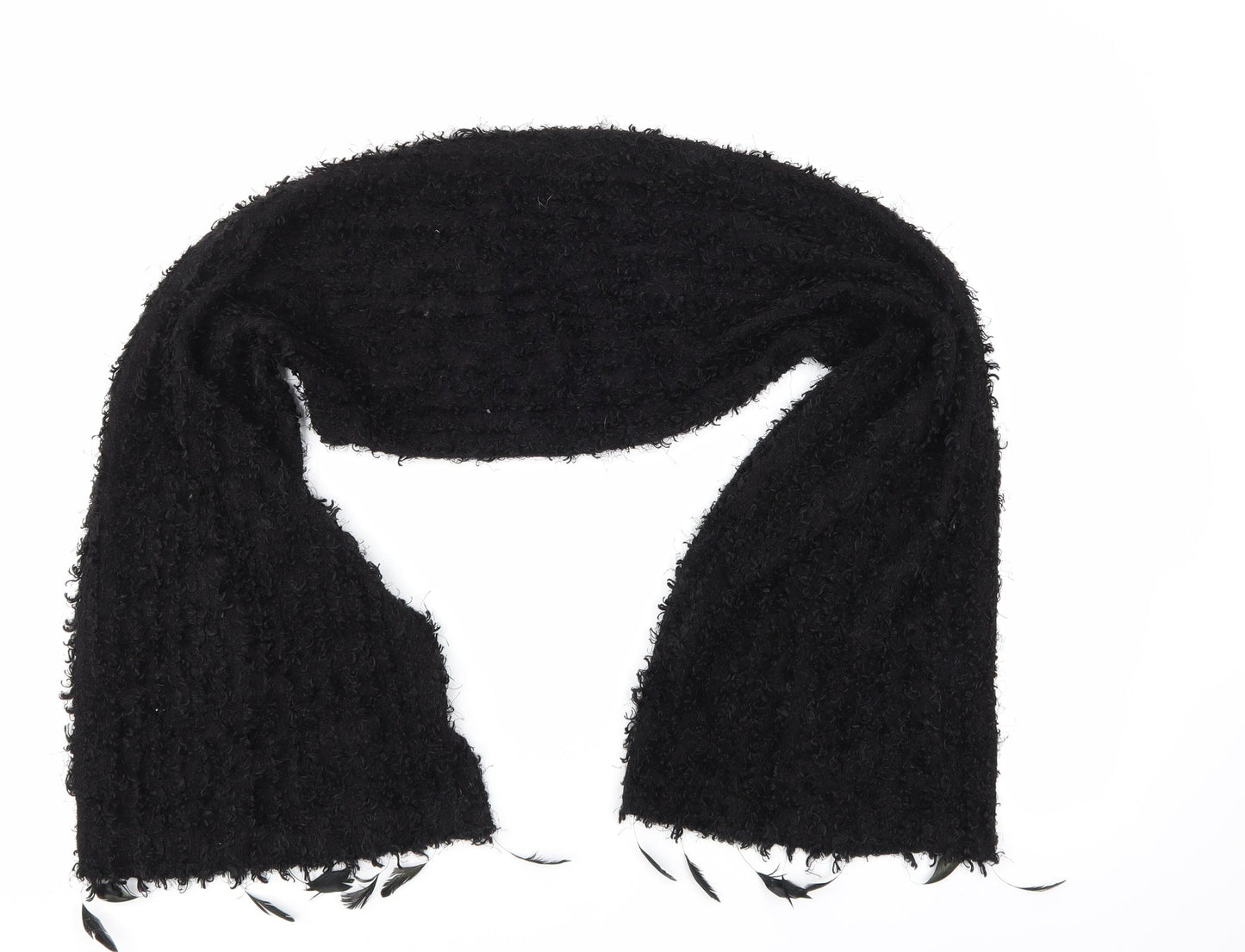 Jill main Womens Black Scarf