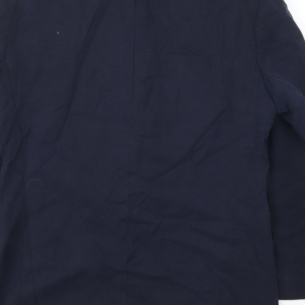 Douglas Mens Blue Jacket Blazer Size 38