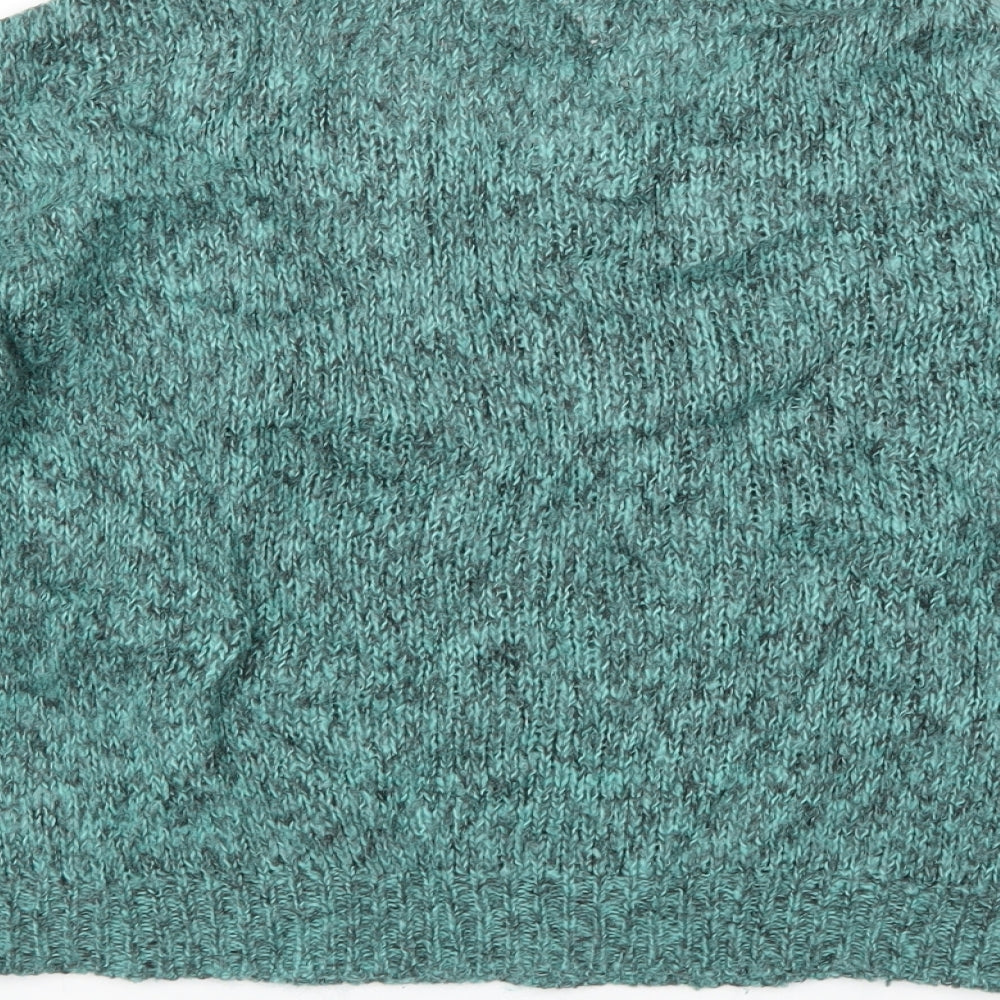 Divided by H&M Womens Blue Henley Jumper Size S