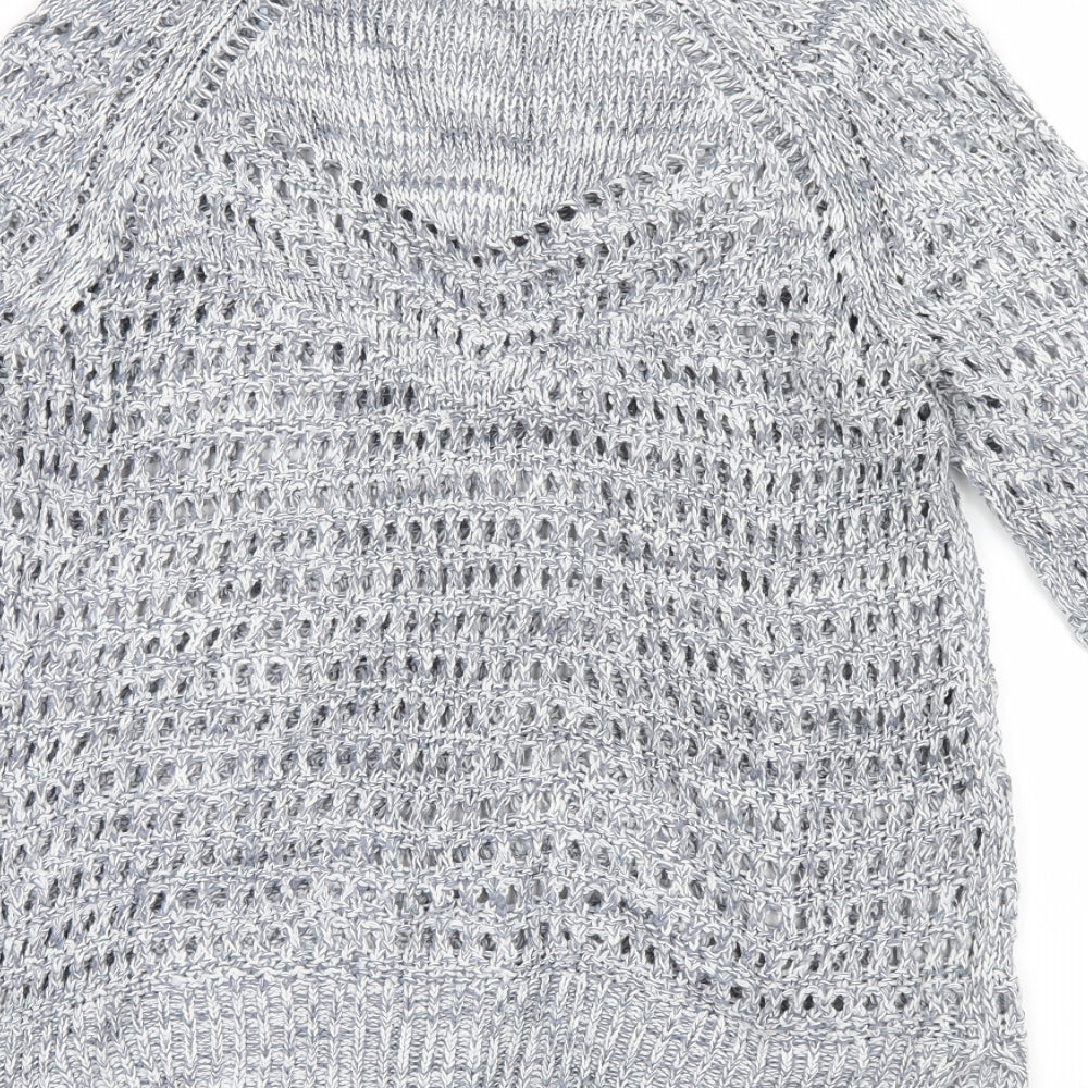 Papaya Womens Grey Pullover Jumper Size M