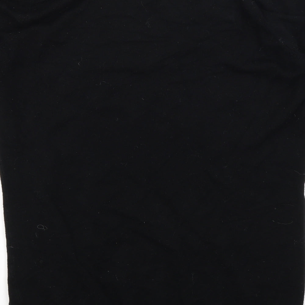 George Womens Black Knit Pullover Jumper Size 12
