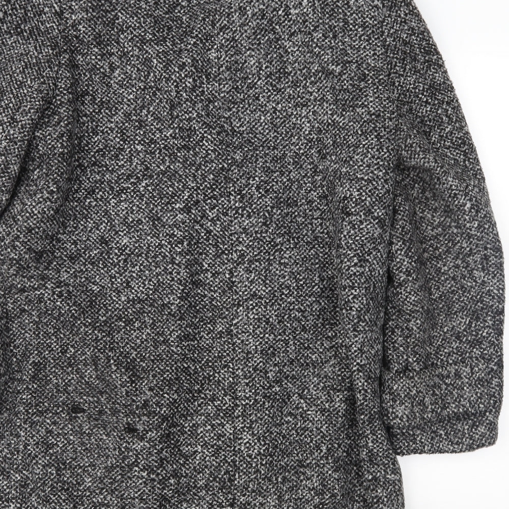The Collection Womens Grey Overcoat Coat Size 16