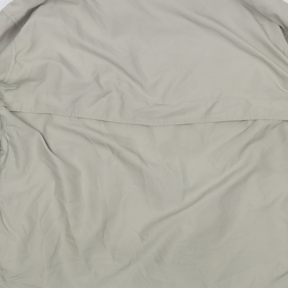 Greys Mens Beige Button-Up Size M