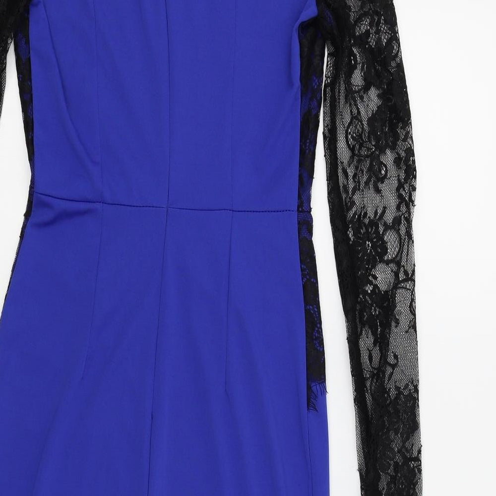 Preworn Womens Blue Bodycon Size S