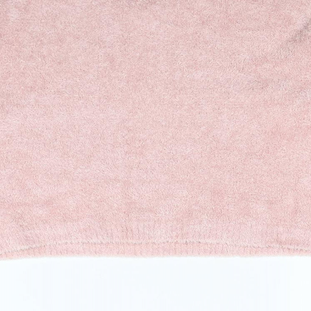 Pull & Bear Womens Pink Pullover Jumper Size S