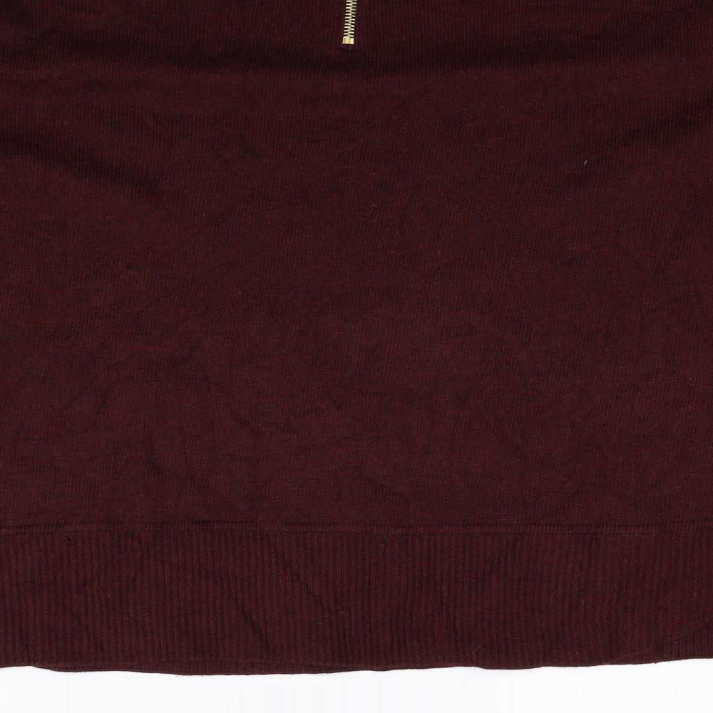 H&M Womens Red Pullover Jumper Size S