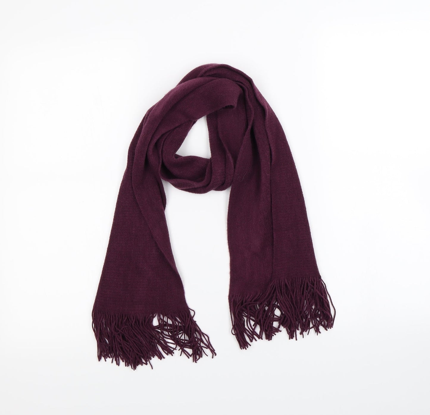 Preworn Womens Purple Scarf
