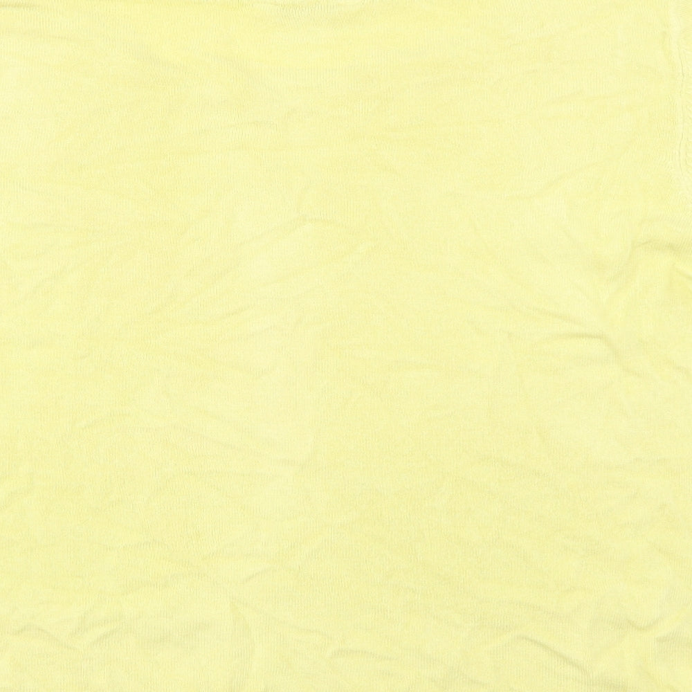 BHS Womens Yellow Pullover Jumper Size 16