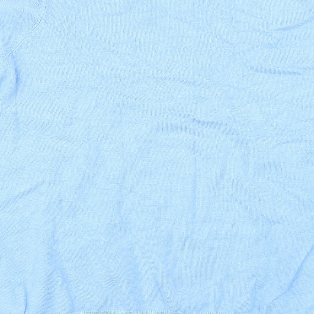 BM Womens Blue Pullover Jumper Size XL