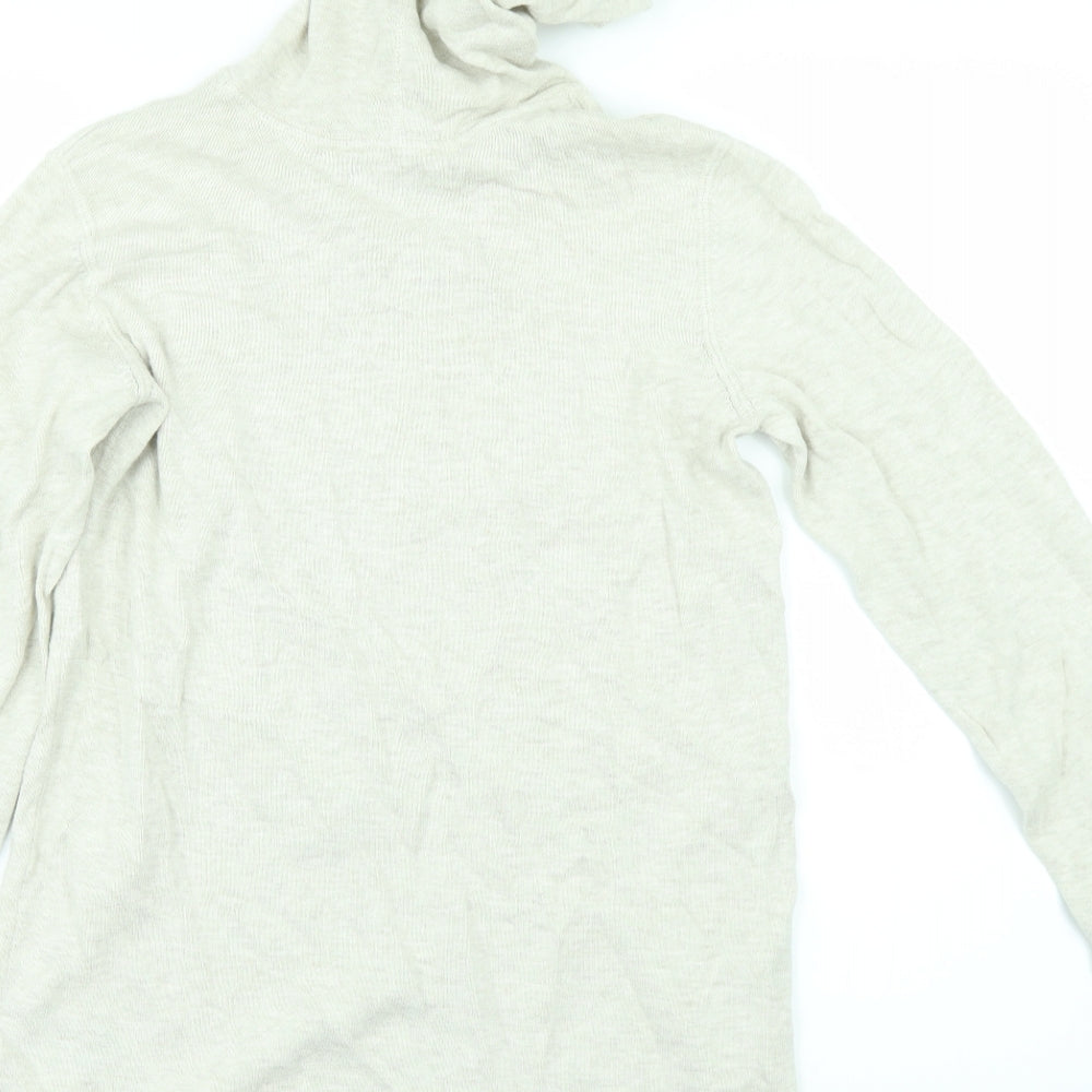 H&M Girls Beige Pullover Hoodie Size 13-14 Years
