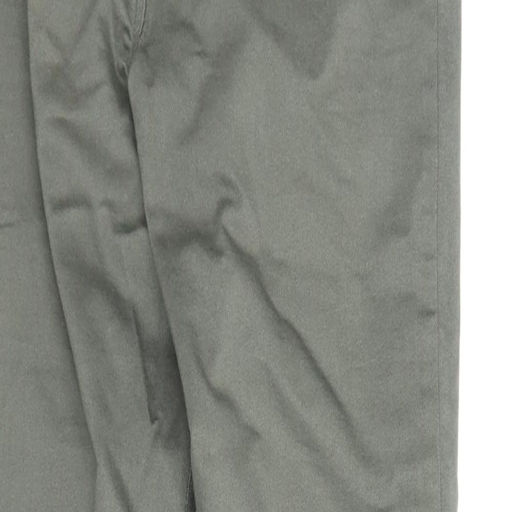 F&F Womens Green Carpenter Trousers Size 8 L27 in