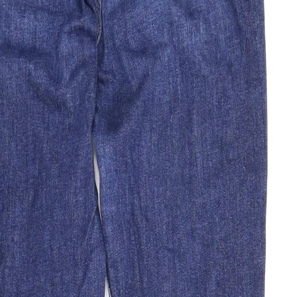 H&M Womens Blue Denim Skinny Jeans Size 6 L28 in