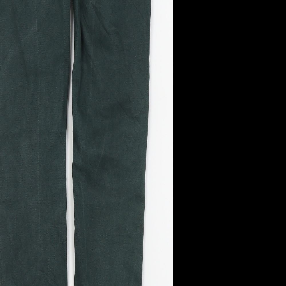 farfallina Womens Green Skinny Jeans Size 14 L20 in