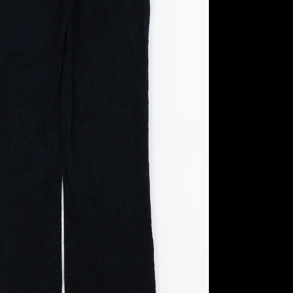M&s Womens Black Tapered Jeans Size 10 L28.5 in