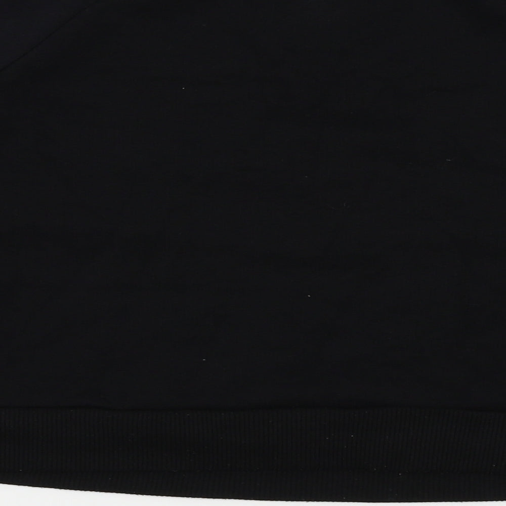 New Look Girls Black Striped Pullover Jumper Size 12-13 Years