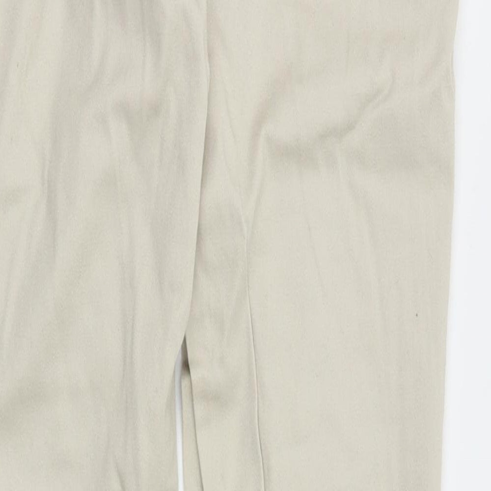 Stradivarius Womens Beige Trousers Size 38 L29 in