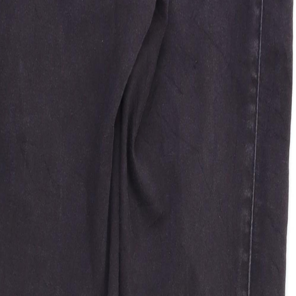 leava women Womens Black Jegging Trousers Size 6 L29 in
