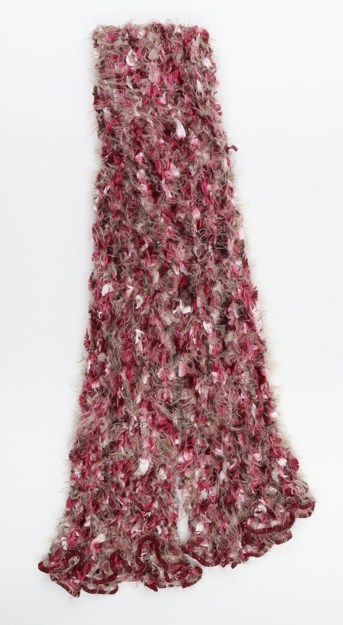Preworn Womens Pink Scarf