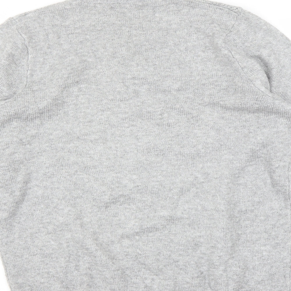 Marks and Spencer Womens Grey Pullover Jumper Size S