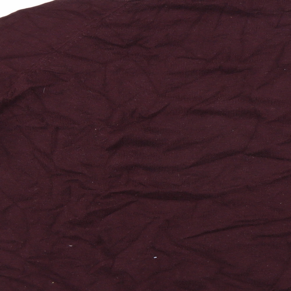 F&F Womens Purple Pullover Jumper Size 14 - cold shoudler