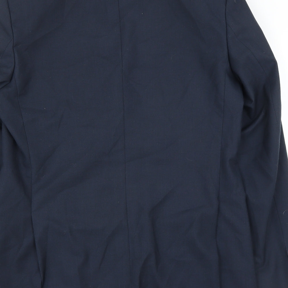 Daniel Grahame Mens Blue Jacket Suit Jacket Size 40