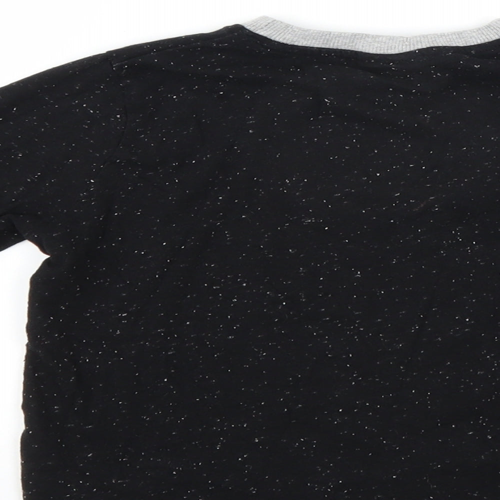 PlayStation Boys Black Basic T-Shirt Size 6-7 Years - Playstation