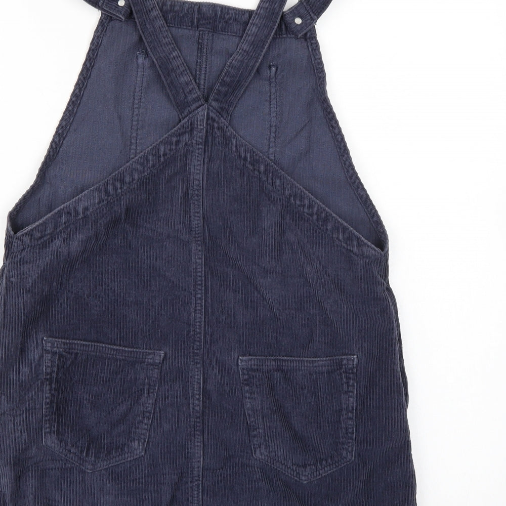 Topshop Womens Blue Dungaree One-Piece Size 8