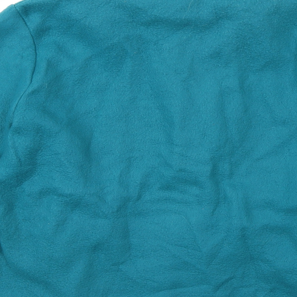 Anne De Lancay Womens Blue Jacket Coat Size M