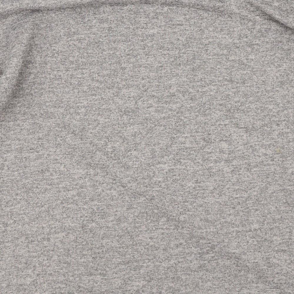 New Look Womens Grey Pullover Sweatshirt Size S