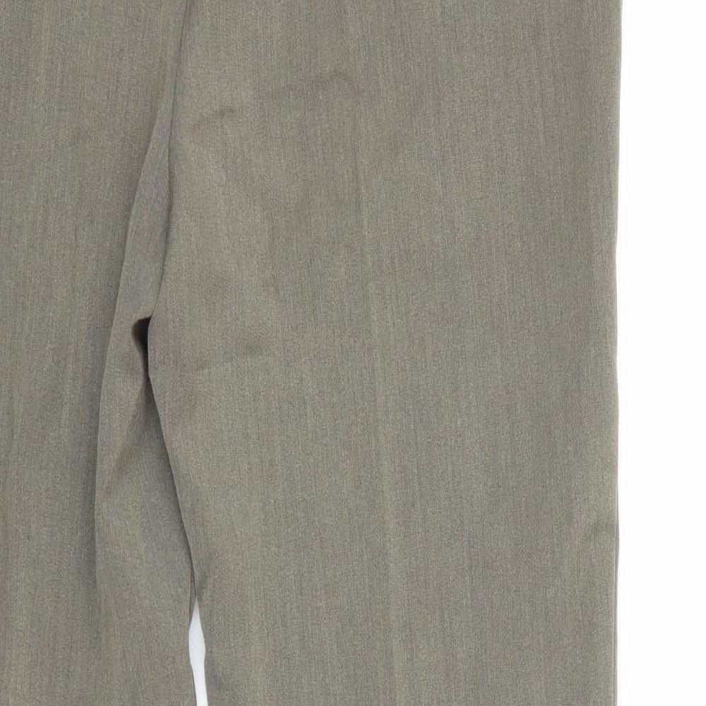 Marks and Spencer Womens Grey Trousers Size 12 L26 in