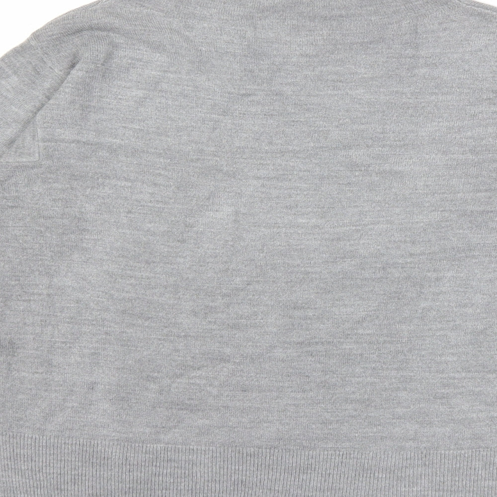 Marks & Spencer Womens Grey Knit Pullover Jumper Size XS